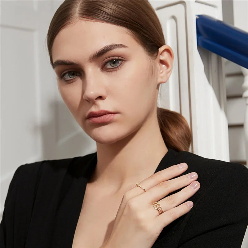 Gold-tone Bow Ring