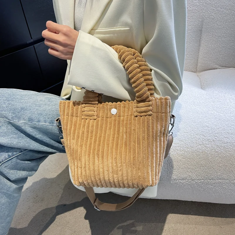 Plush Bucket Bag