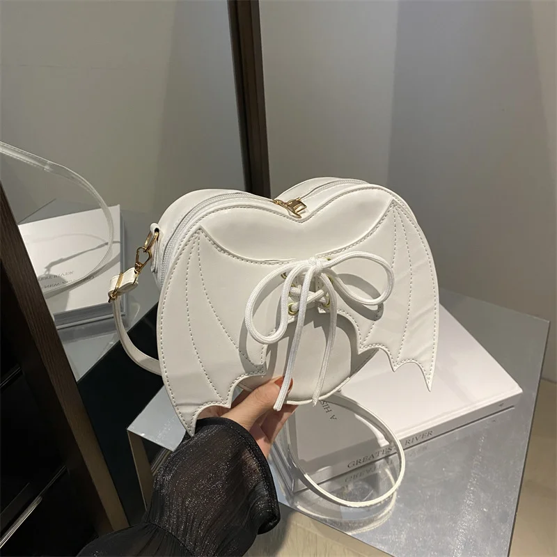 Bat Wing Heart Crossbody