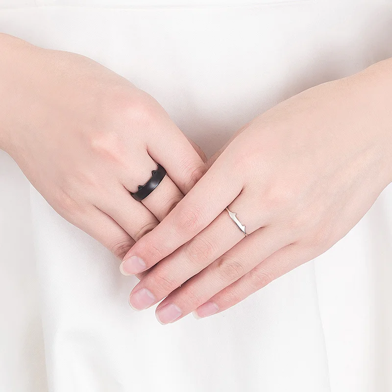 Cat Ear Couple Ring