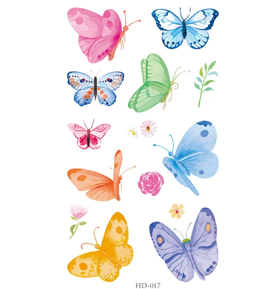 Butterfly Tattoo Stickers