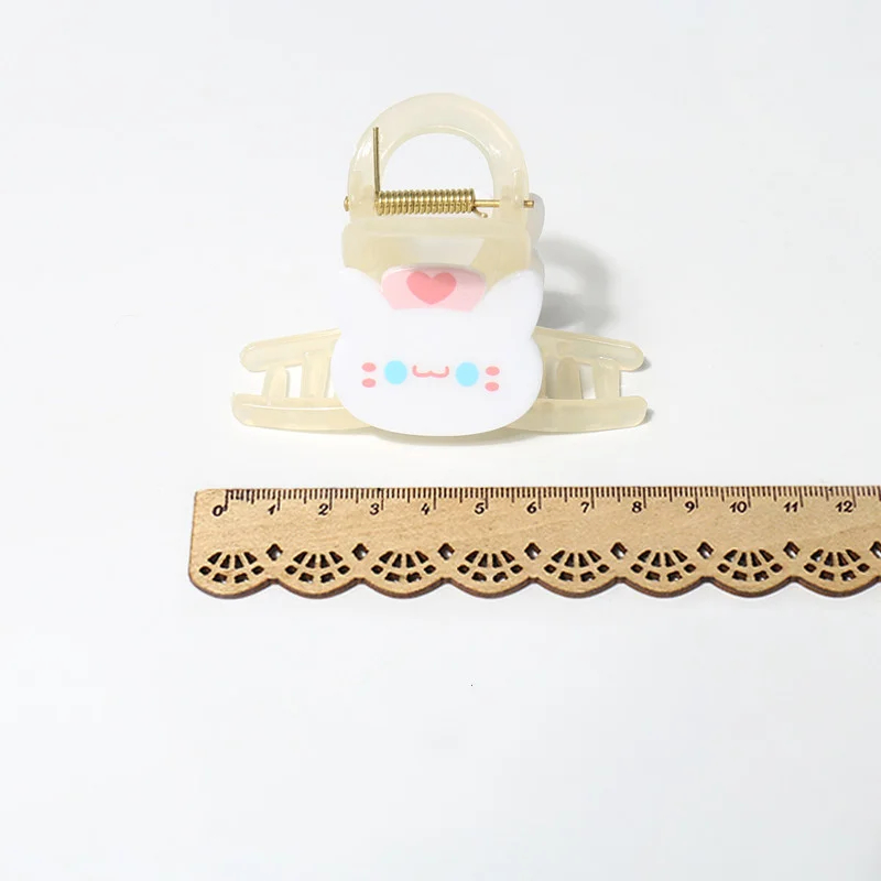 Cat Shaped Acetate Claw Clip