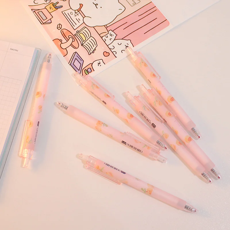 Peach Gel Pen