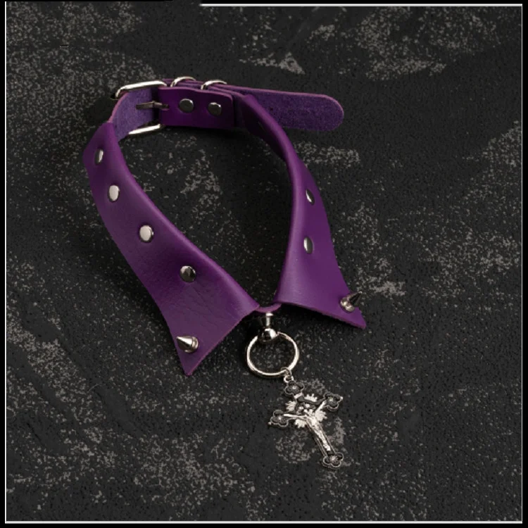 Collar Cross Necklace