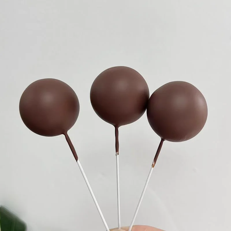 Faux Cake Topper Balls