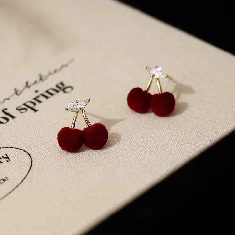 Red Cherry Earrings