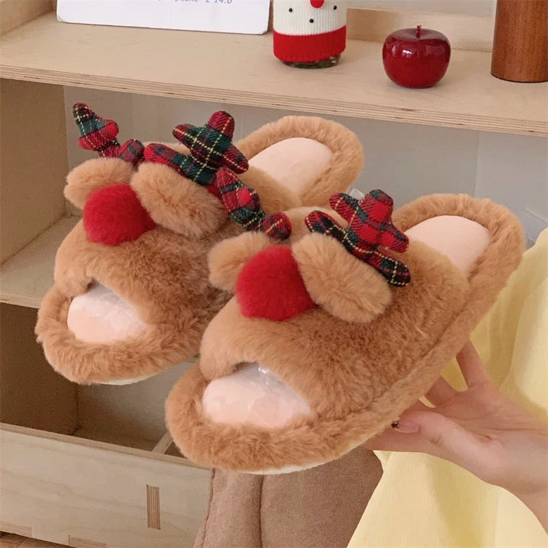 Fluffy Cotton Slippers