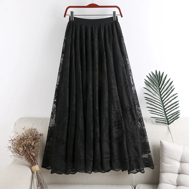 Lace Maxi Skirt