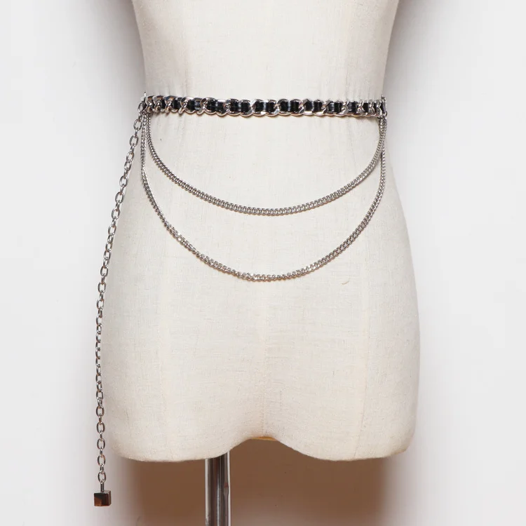 Layered Woven Chain Belt