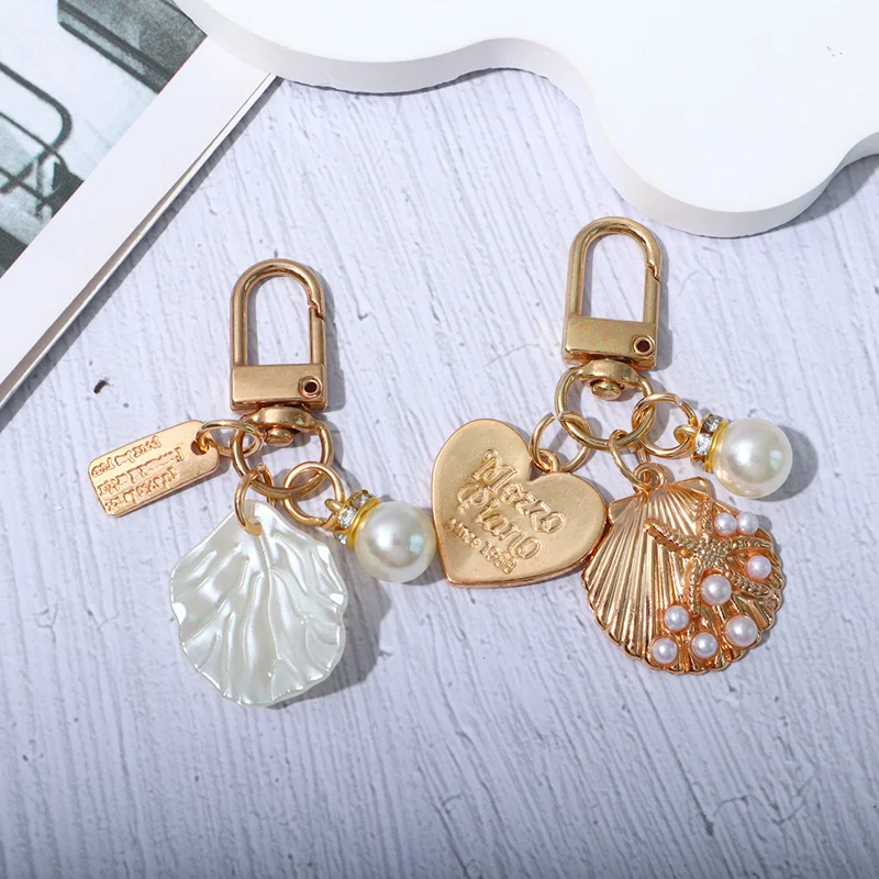 Heart Tag Keychain Charm