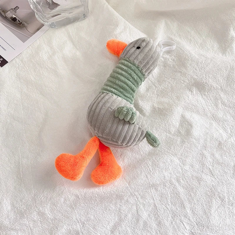 Corduroy Duck Plush Clip