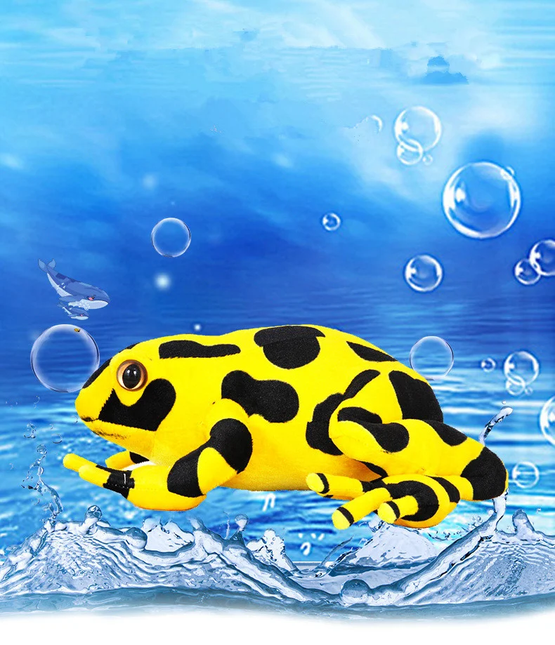 Lifelike Frog Plush