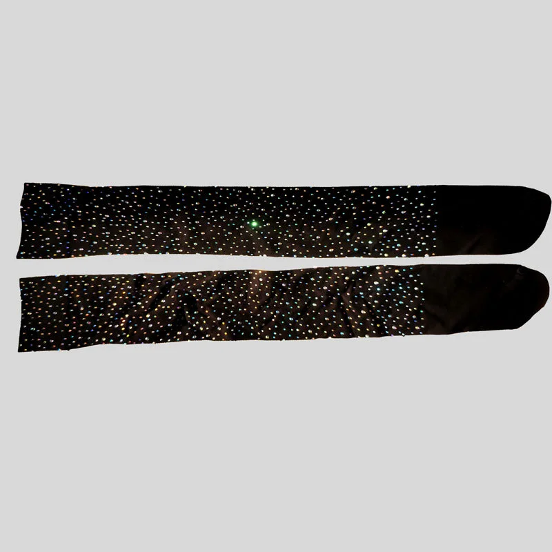 Sparkle Thigh High Socks