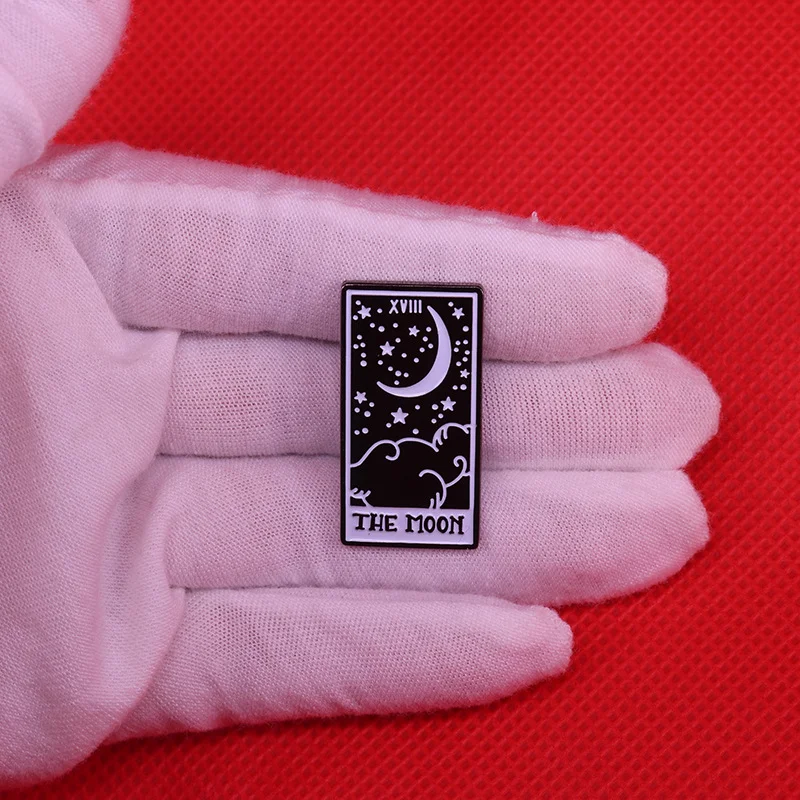 The Moon Tarot Card Pin