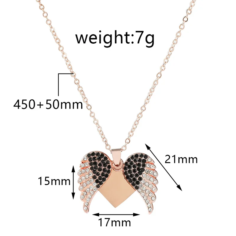 Winged Heart Necklace