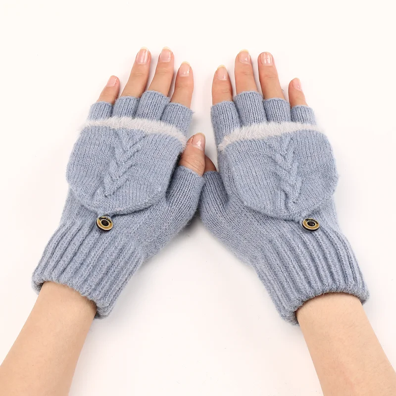 Knit Fingerless Gloves